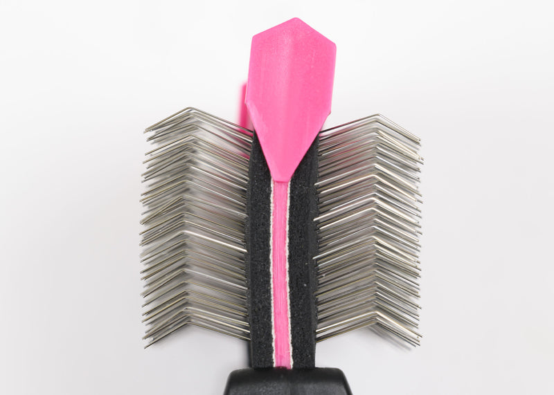 Show Tech+ Flex Groom Professional Slicker - Double, Soft