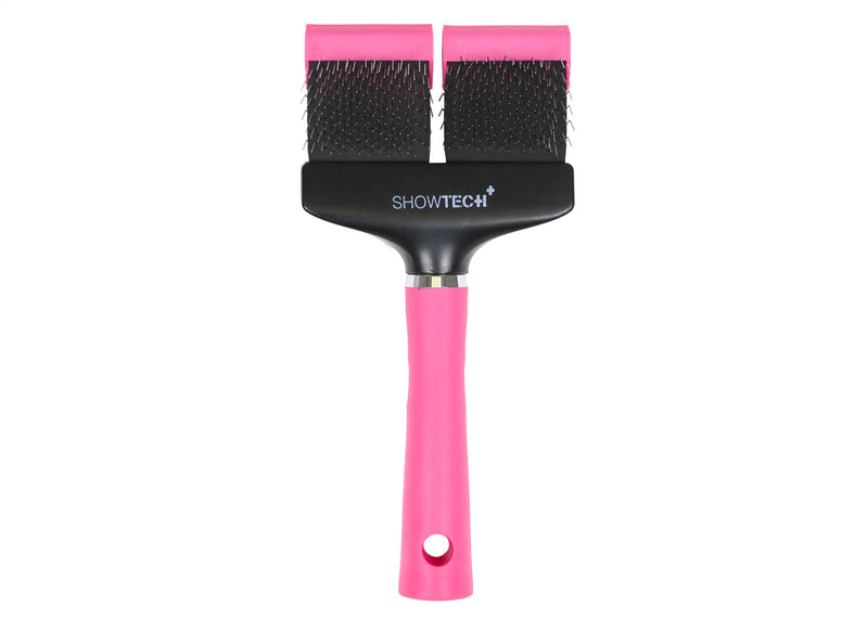Show Tech+ Flex Groom Professional Slicker - Double, Soft