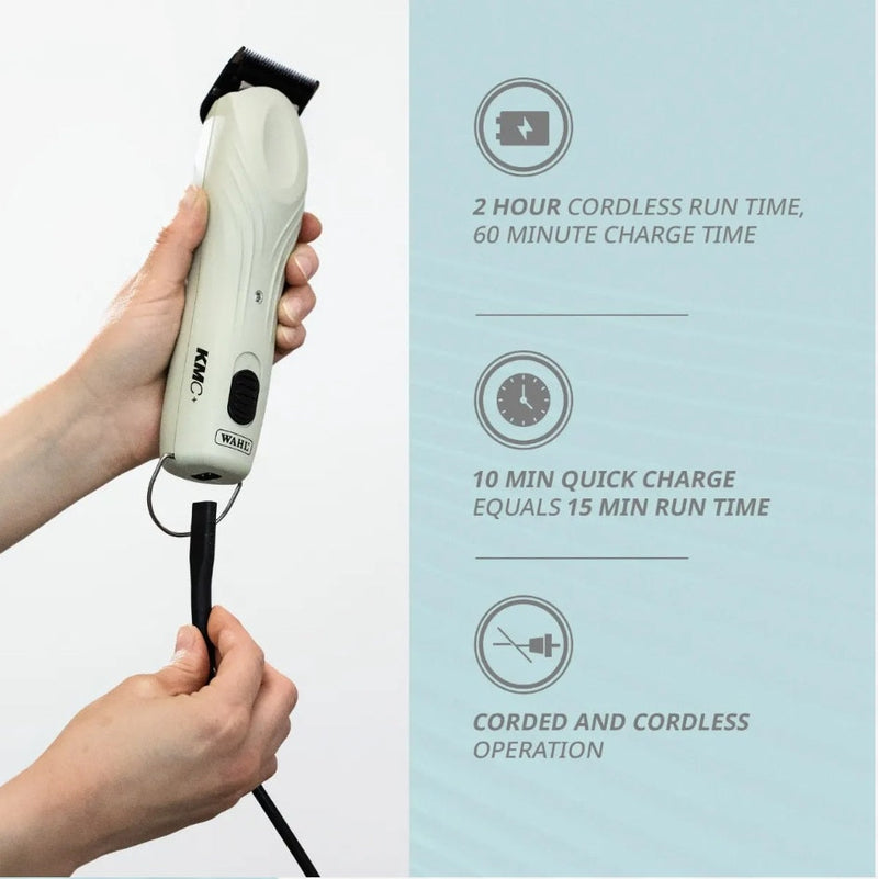 Wahl KMC+ Cord/Cordless Professional Clipper