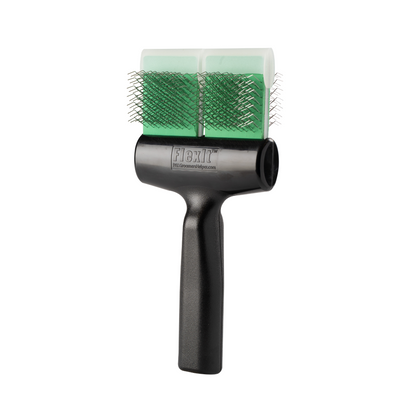 FlexIt Green Soft Flex Finishing Brush - Double Width