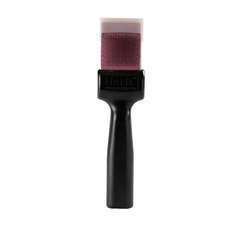 FlexIt Purple Firm Flex Finishing Brush - Single Width