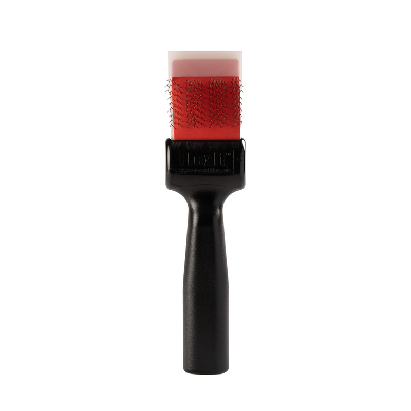 FlexIt Red Mat Zapper Firm Flex Brush - Single Width