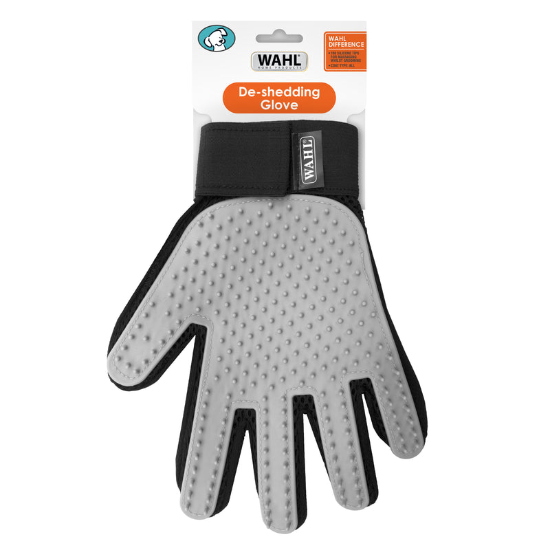 Wahl Grey De-Shedding Dog Glove