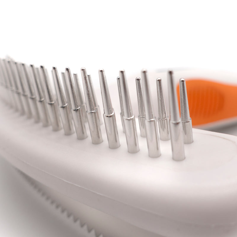 Wahl Orange/White 2 in 1 Rake And Shedding Blade