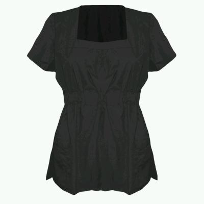 Dog Grooming EZ Care Babydoll Top - Black