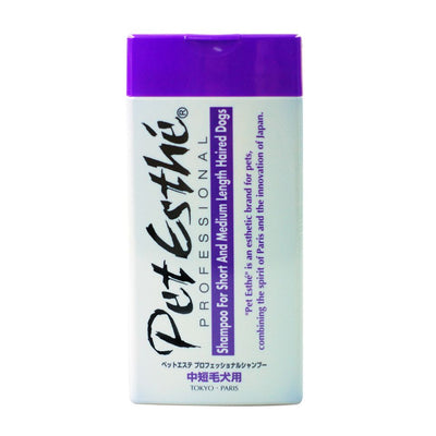 Pet Esthe Mild Professional Series Shampoo for Short to Medium Haired Dogs - 200ml