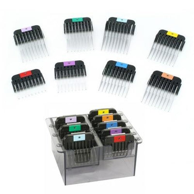 Wahl Universal Stainless Steel Comb Attachments with box
