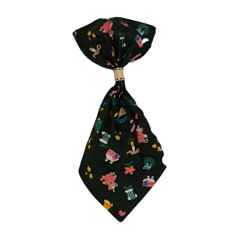 Dog Christmas Tie