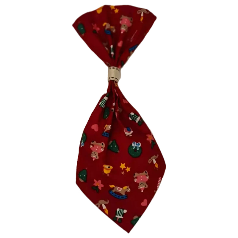 Dog Christmas Tie