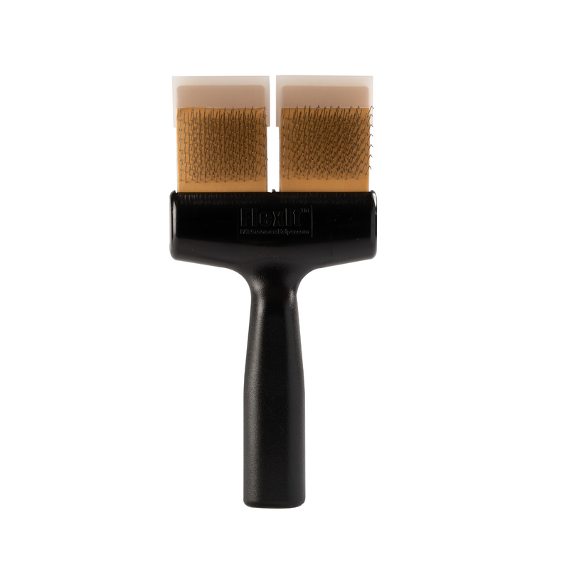 FlexIt Gold Soft Flex Undercoating Brush - Double Width