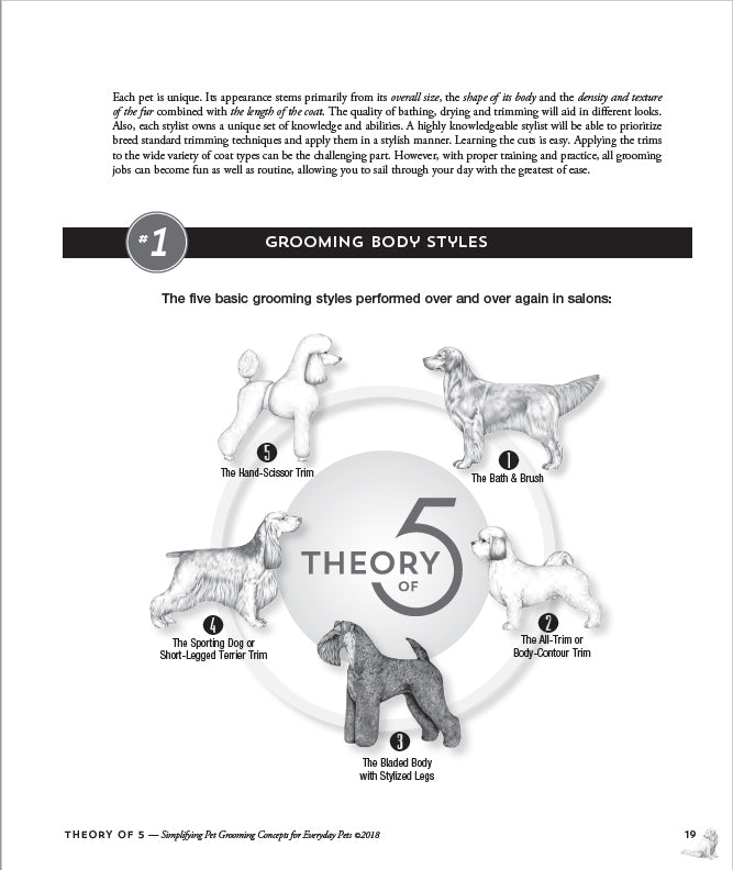 Theory of 5 Grooming Book 2nd Edition By Melissa Verplank