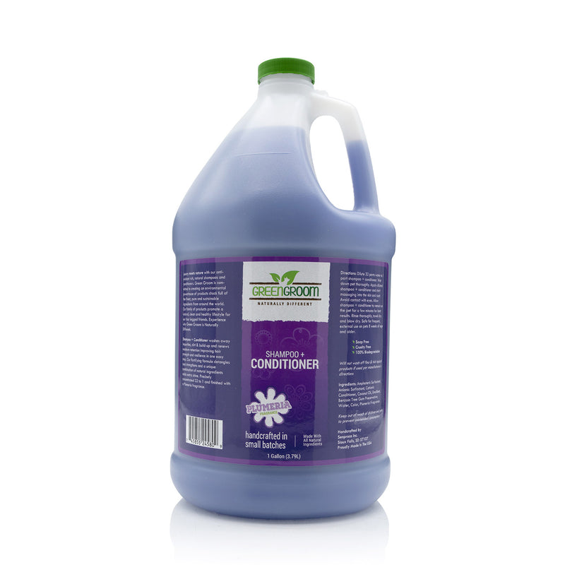 Green Groom Dog Shampoo + Conditioner - 1 Gallon