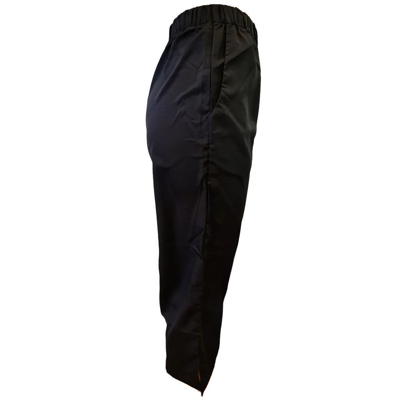 EZ Care Capri Pants w/Elastic Waist - Black