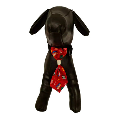 Dog Christmas Tie