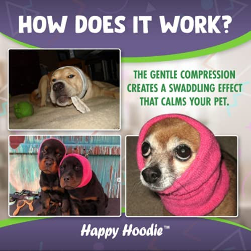 Happy Hoodie 2 Pack (Large & Small) - Purple